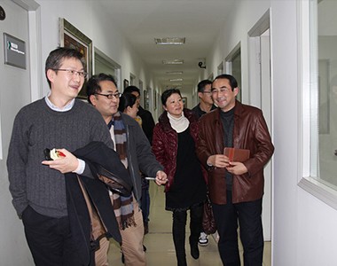 上海市普陀区科学技术委员会领导到我公司视察