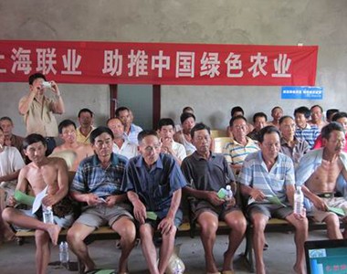 上海联业在湖南省南县开展微生物腐秆剂技术培训会